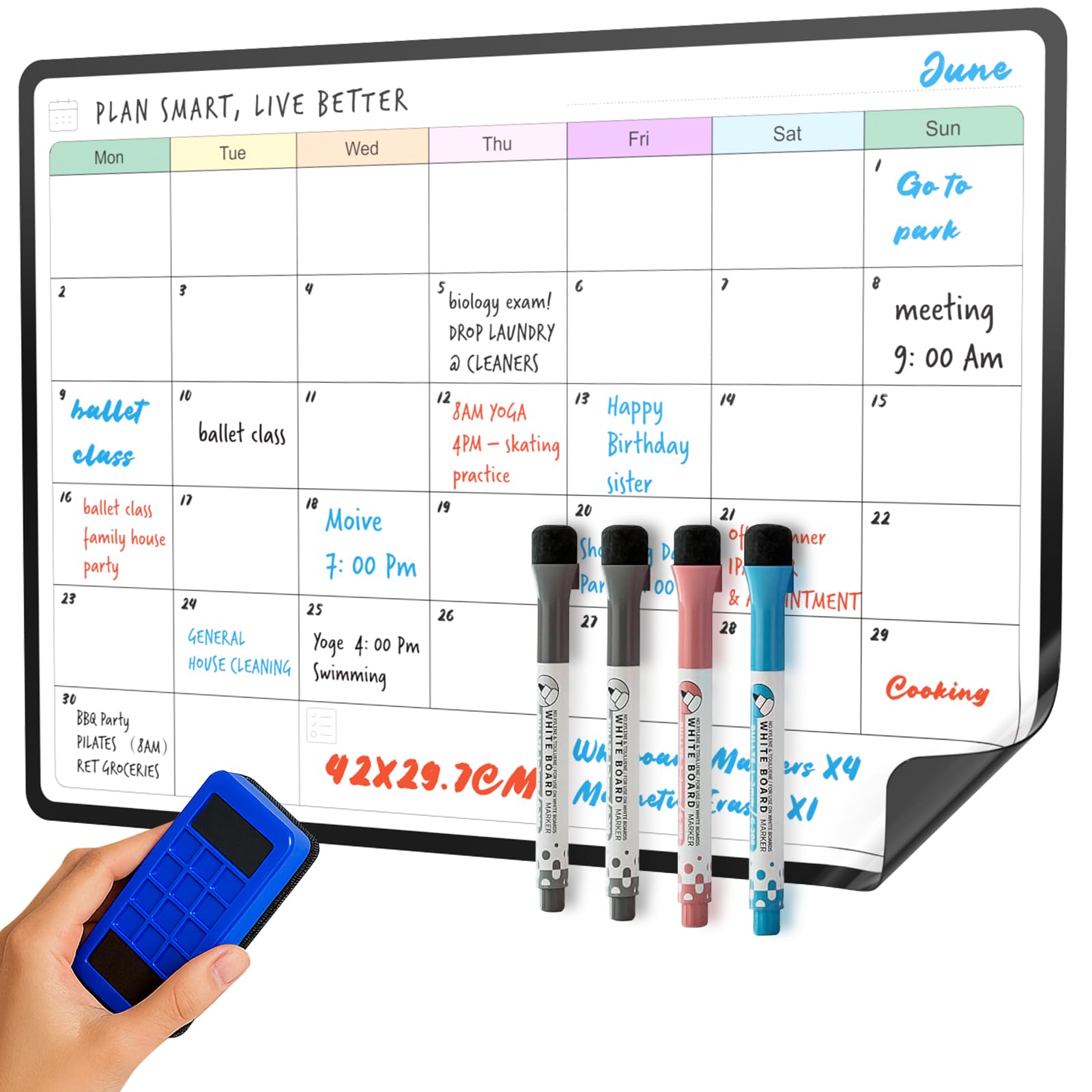 SURFOU Magnetic Whiteboard for...