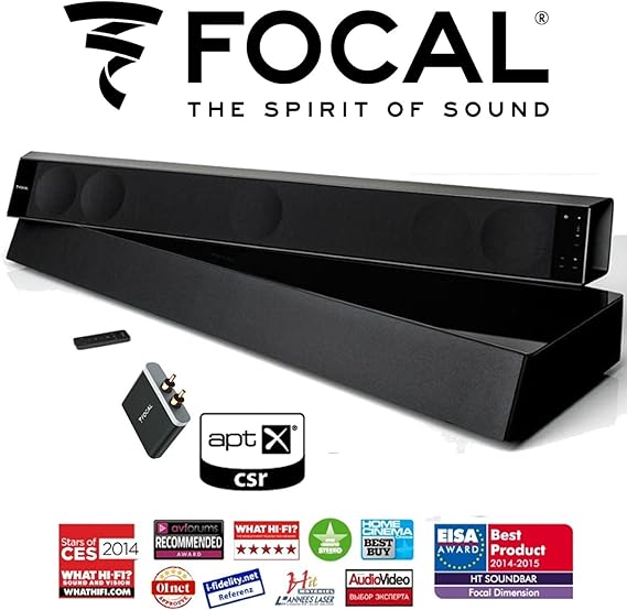 focal dimension 5.1 soundbar & subwoofer package