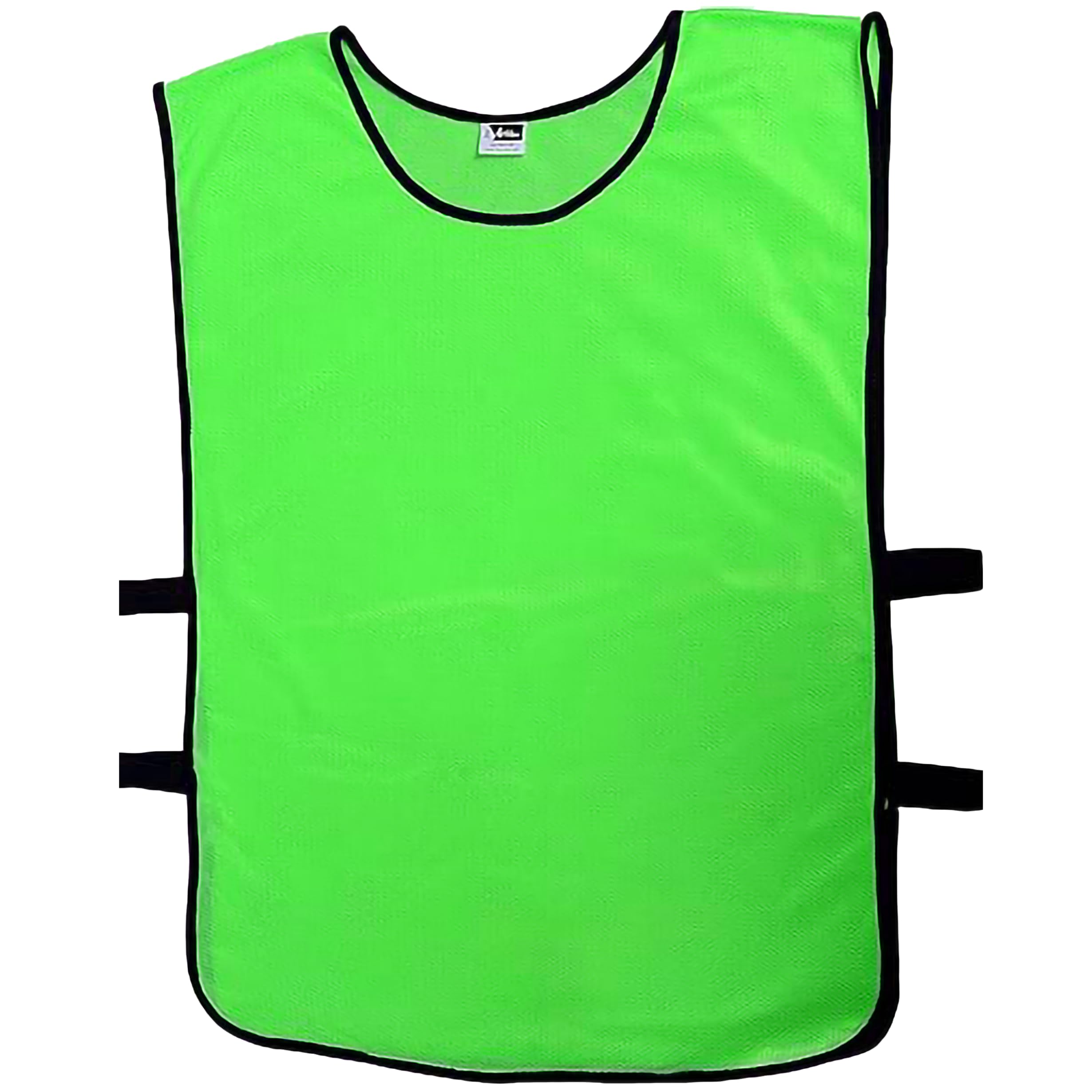 Sterling Sports 12 X Football Training Bibs For Adults - Ideal Football Bibs Adult For Basketball, Soccer, Netball, Cricket & Rugby Training Equipment - Perfect Sports Vest (Youth, Green)