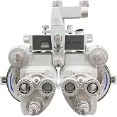 Manual Phoropter Ophthalmic Instruments Eye Vision Exam Tester Equipment | High-precision manual phoropter with precise sphere, cylinder and axis adjustment for accurate eye refraction tests