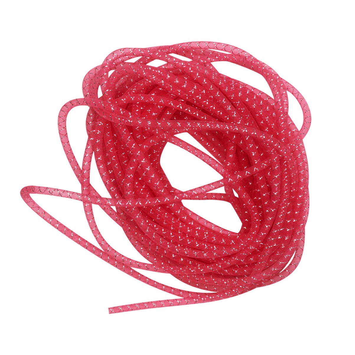 Mesh Tube for Wreaths Christmas Tree Ornament Garland DIY Craft Wedding Party Decorations Red