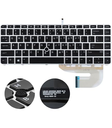 Touche De Clavier HP Pour EliteBook 725 G4, 850 G3/G4, 755 G3 - Référence HP385 - Occasion