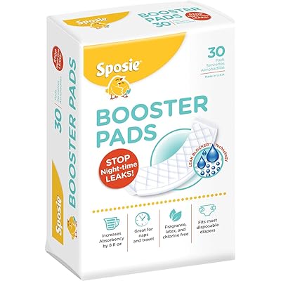 Buy Sposie Booster Pads Diaper Doublers 30 Pads For Overnight Diaper Leaks No Adhesive For Easy Repositioning Online In Sweden Ba