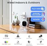 AOQEE Outdoor Security Camera 2K 3MP IP65 WiFi Alexa Night Vision view 2