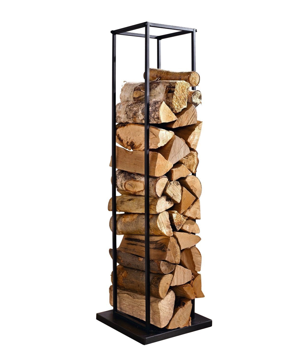 Kaminholzständer – Kleinster mobiler Gasgrill.