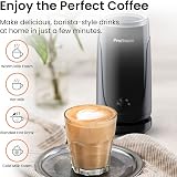 Pro Breeze 4-in-1 Electric Milk Frother 240ml Hot Cold Foam Warmer view 2