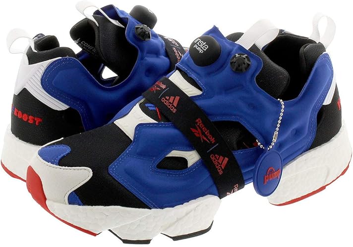 reebok instapump fury boost black blue