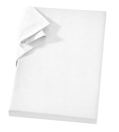 Blickdichter Linon Überwurf ohne Gummizug 150 x 250 cm Weiß 100 % Baumwolle Vielseitiges Tischtuch Haushaltstuch Sofa- und Se