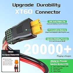 Bateria Power Solar to XT60 Charge Extension Cable