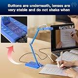 ShuOne 15MP HD USB Document Camera Auto Manual Focus LED Light Teaching Online view 8