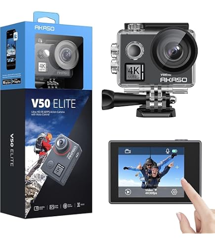 Amazon.com : AKASO Brave 7 4K30FPS 20MP WiFi Action Camera with 