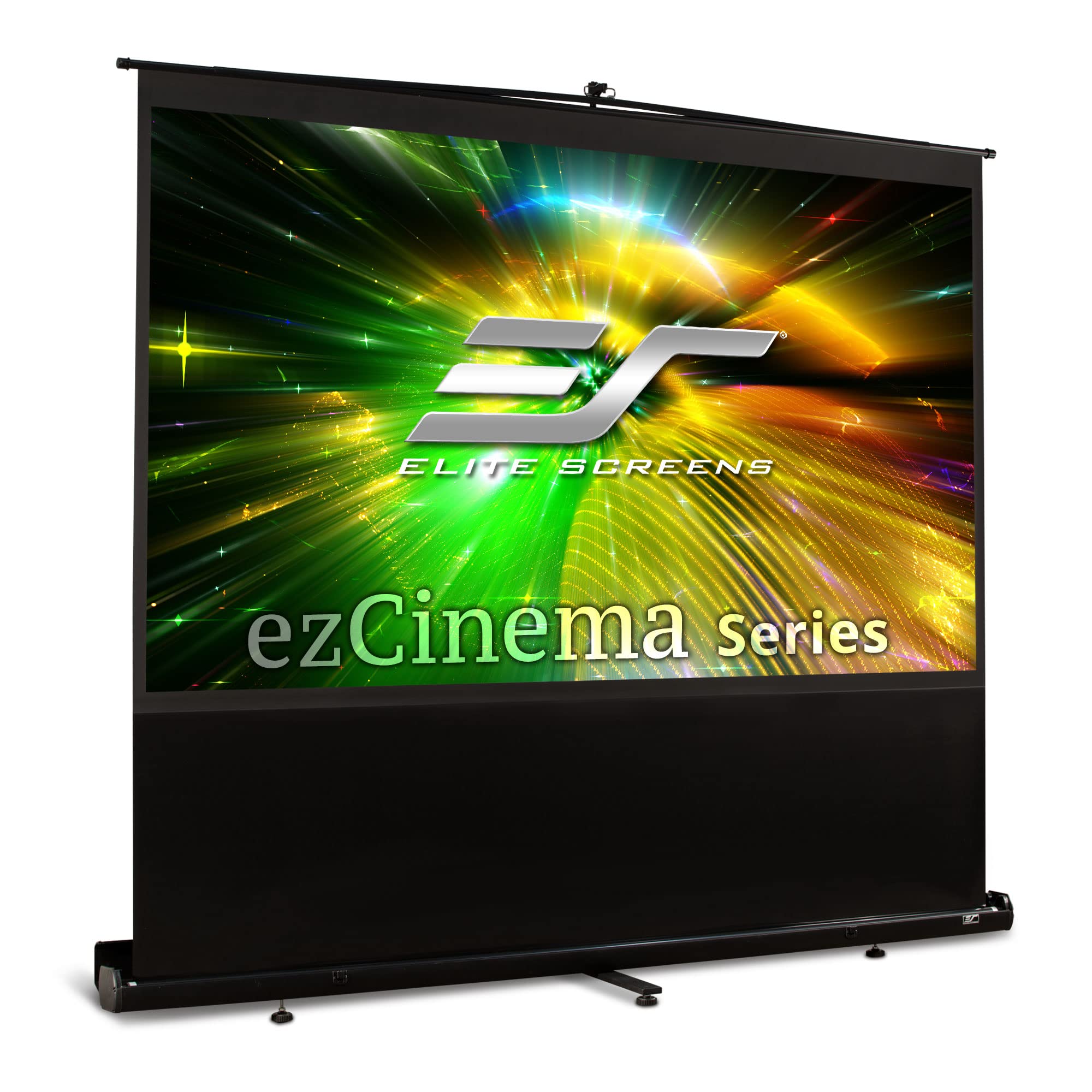 Photo 1 of Elite Screens ezCinema Series, 120-inch 16:9, Manual Floor Pull Up Projection Projector Screen, Movie Home Theater Office Church 8K 4K Ultra HD 3D Ready, US-Based Company. 2-YEAR WARRANTY, F120NWH