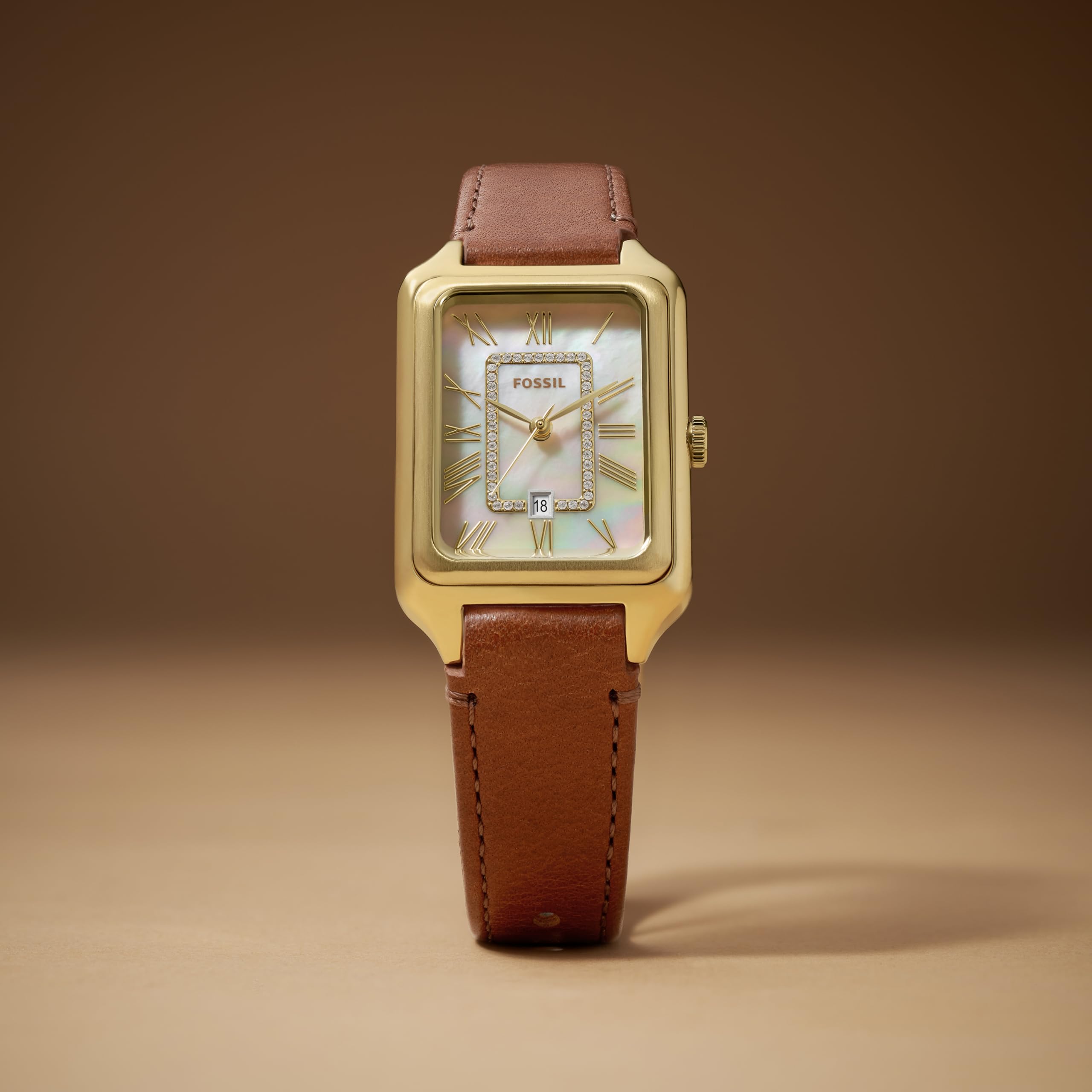 Fossil Women's Raquel Quartz Stainless Steel Three-Hand Watch