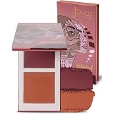 Juvia's Place Duo Blush Volume 1 - Matte Powder Blush for Cheeks Makeup | Highly Pigmented, Two Tone Make Up Powder Blush with Buildable Color for Natural or Bold Looks