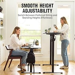 Veken 47.2 Inch Electric Standing Desk, Height