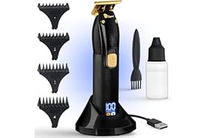 Fagaci Men's Hair Trimmer - Turbo Power with Precise Cutting, Adjusted Zero Gap Blades for Clean and Fine Cuts
