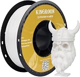 Kingroon PLA Filament 1.75mm 1KG White 3D Printer +/-0.02mm