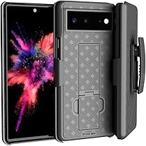 étui Anti-dérapant Coque Google Pixel 6a Avec Collier - Housse Silicone Gris Vert - Collier Réglable - Protection Anti-chocs Housse Silicone Pixel 6a