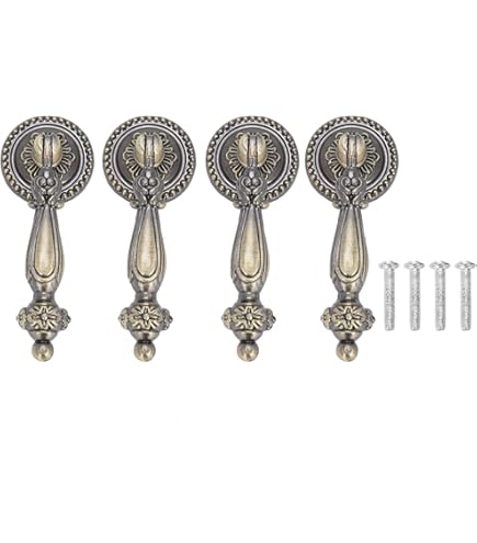 Bouton De Tiroir En Cuivre Bronze Antique Boutons Dé Commode