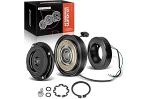 A-Premium Air Conditioner AC Compressor Clutch Kit Compatible with Honda Pilot 2008-2015, Odyssey 2008-2017, Ridgeline 2009-2014 & Acura MDX 2007-2013, ZDX 2010-2013