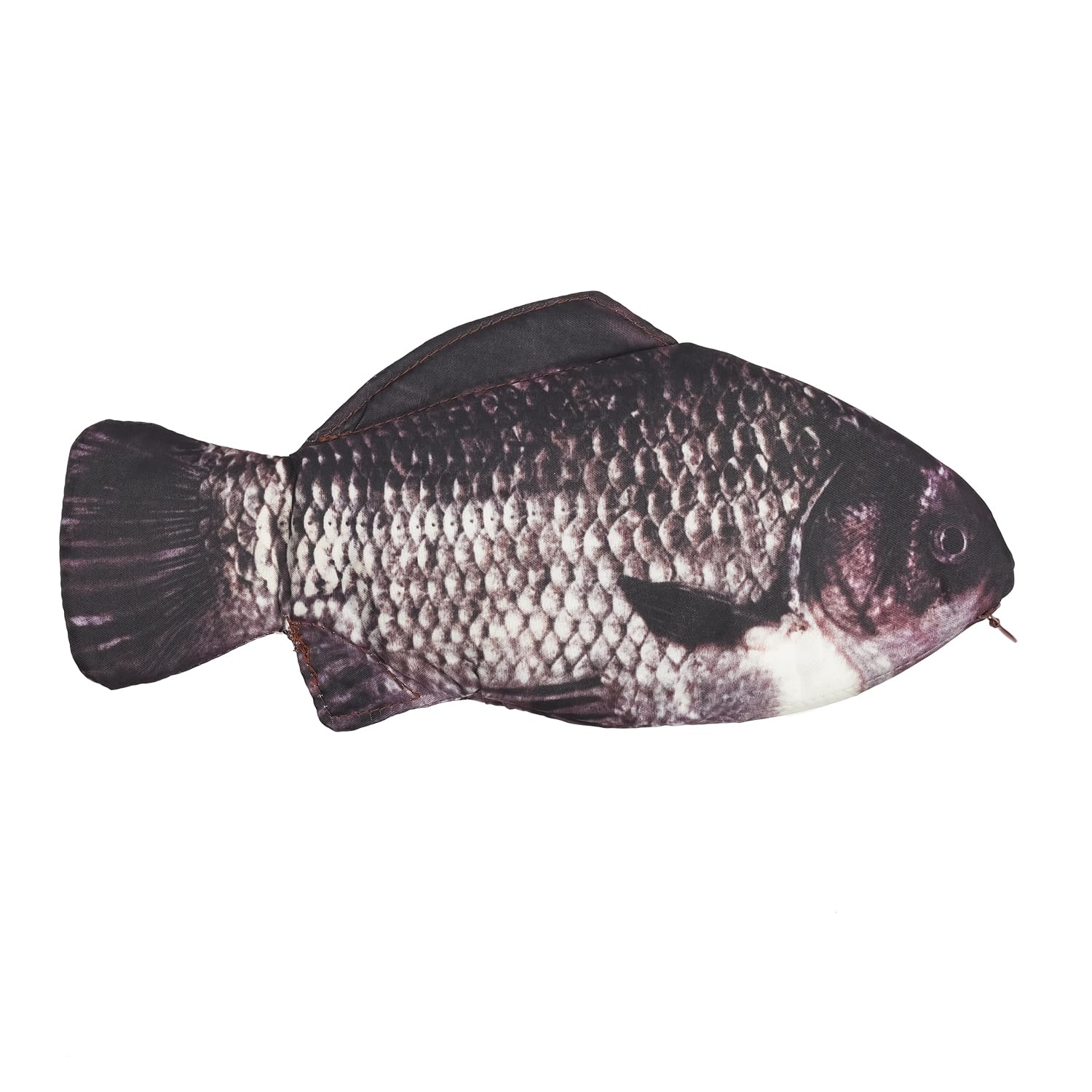 MEISH Novelty Fish Pencil Case Zipper Pen Bag for School Office Supplies