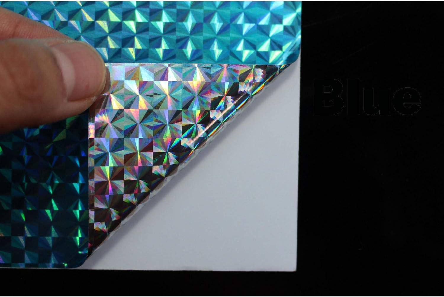 6 pcs 3 Colors 10X21cm Holographic Film Flash Laser Artificial Fish Skin DIY Jig Sticker Lure sticker Fly Tying Materials