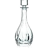 Glass Wine Decanter with Stopper - Carafe - for Red - White - Wine - Crystal Glass 30 Oz. - Made in Europe - by Barski