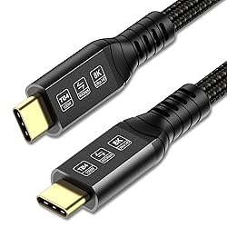 ConnBull Thunderbolt 4 Cable 40Gbps High Speed USB