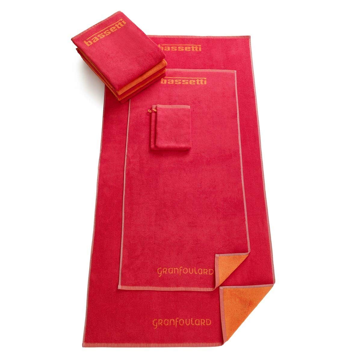 Bassetti Coral Cotton Wash Mitt 16 x 22 cm