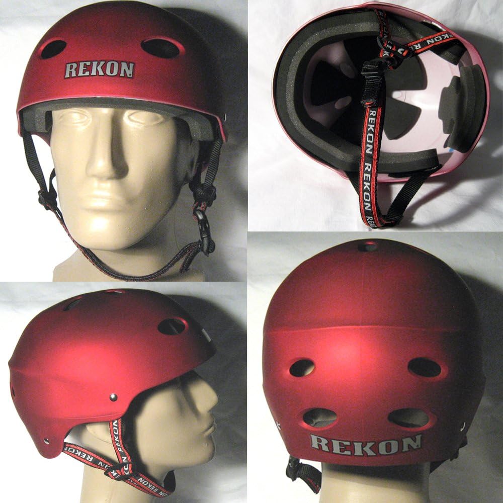 red bmx helmet