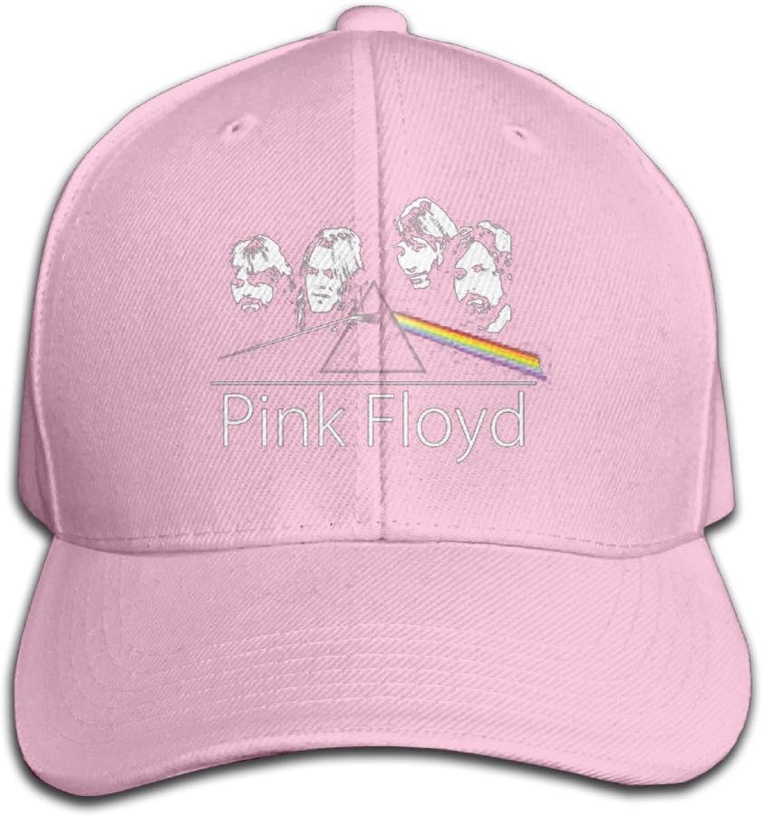 Guns Hats Pink Floyd Dark Side of The Moon Black Peaked Snapback Cap