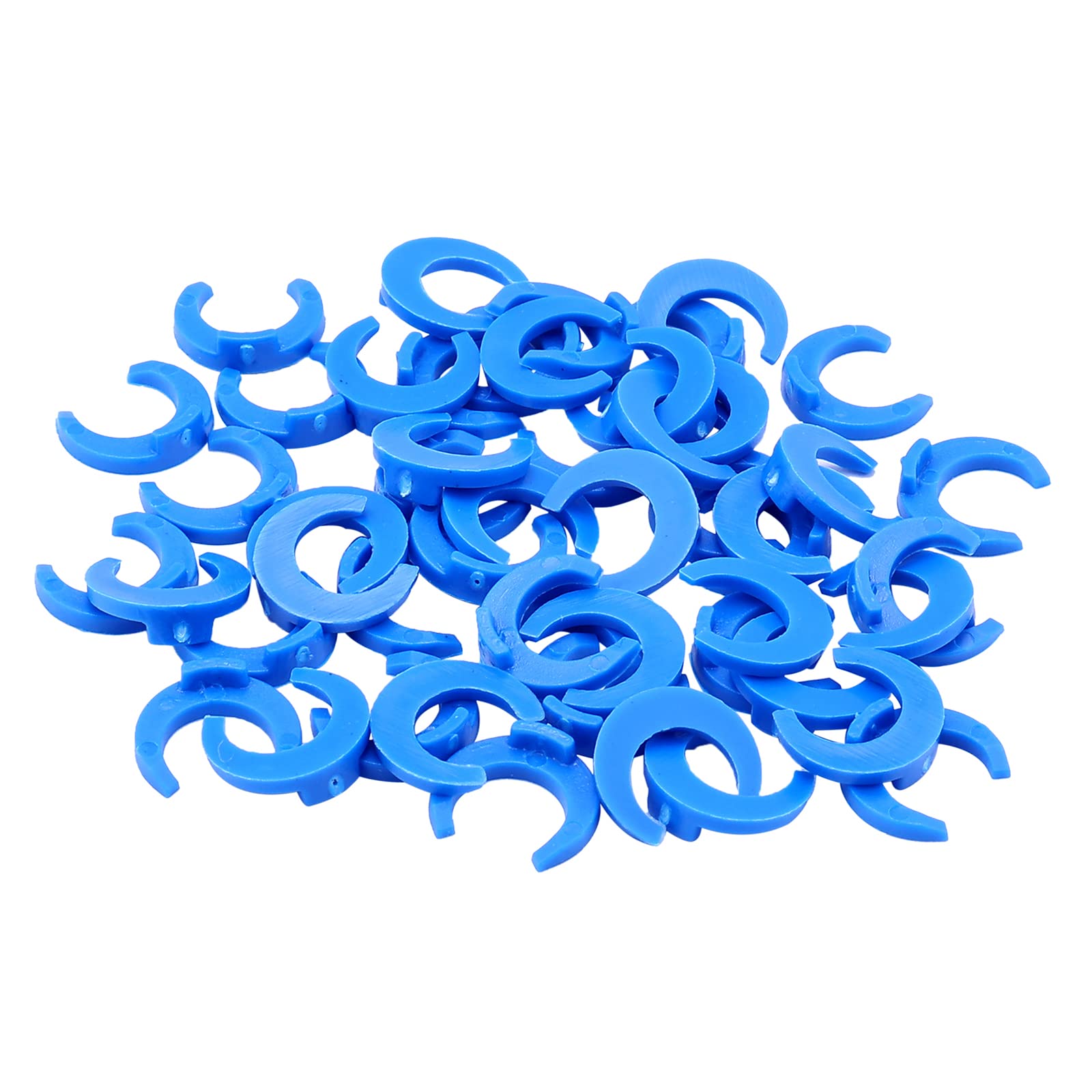 Pxyelec 1/4 inch Locking Clips for RO Reverse Osmosis Water Filter Fittings (Pack of 50)