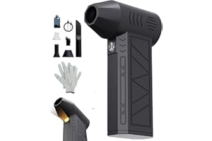 GZATBSY 2026 Next Generation Snow Master Pro LED Turbo Blower - 130,000 RPM Portable Snow Removal Tool for Cars & Driveways, Mini Turbo Snow Blower, 4-Speed & Fast Snow, USB Rechargeable, Ergonomic Design