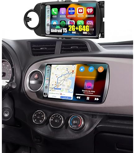 Amazon.com: Car Stereo Radio for Toyota Yaris 2012 2013 2014 2015