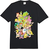 Nickelodeon Complete Nick 90s Throwback Character T-Shirt Comfort Colors Adult Heavyweight T-Shirt