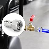 ERGAOBOY 2 Pcs 304 Stainless Steel Hose Barb Fittings 25mm to 1 inch BSP Female view 7