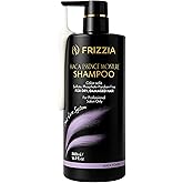 Frizzia PROFESSIONAL Shampoo with Maca, Argan and Vegetable Collagen | Repairs and Strengthens Damaged Hair | Opens Cuticles, Softens and Nourishes All Hair Types | 500ml