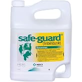 Safe-Guard Dewormer for Goats and Cattle, 10% Fenbendazole Suspension, Broad-Spectrum Oral Drench for Internal Parasite Control in Beef and Dairy Cattle, Large Volume Supply, Gallon