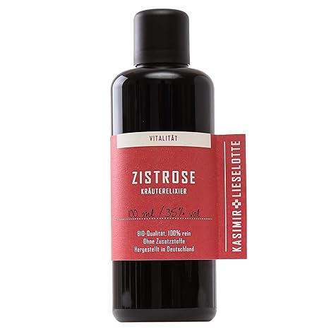 CISTUS INCANUS / ZISTROSE - KRÄUTERELIXIER / TINKTUR - 100 ml - Zistrose aus kontrolliert biologischem Anbau