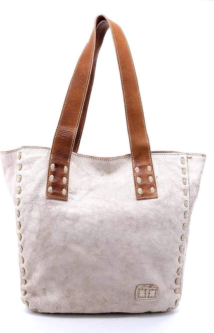 BedStu Women’s Stevie Leather Bag (Nectar Lux Tan Rustic) Handbags