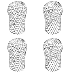 Sankoly 4 Pack Downspouts Gutter Guard Aluminum