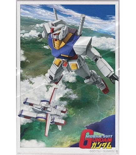 Amazon.com: Nu Gundam Pop Art Gundam Poster Retro Metal Sign