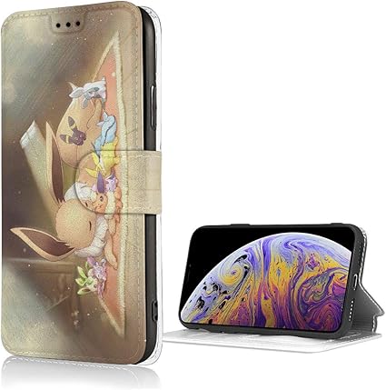 Amazon 可愛い イーブイ Iphone 7 Iphone 8 ケース 手帳型 スマホカバー 携帯電話ケース すり傷防止 軽量 超薄型 スマホケース 耐衝撃 Tpu ソフトシリコン アイフォン 財布型 収納機能 高級puレザー 全面保護カバー スタンド機能カードポケット 電話ケース ホルスター