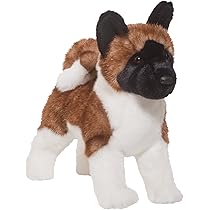 Amazon Com Douglas Kita Akita Inu Dog Plush Stuffed Animal Toys Games
