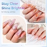 Makartt No Wipe Base and Top Coat Kit 2x10ml Gel Nail Polish Set view 4