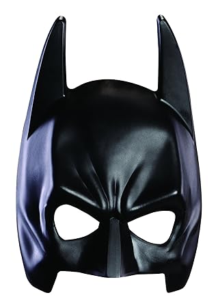 Rubie's Batman-Maske für Erwachsene, Offizielle Maske, Einheitsgröße, Schwarz