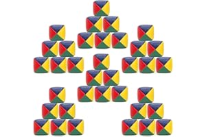 Lawei 36 Pack Juggling Balls for Beginners, 2 Inch Soft and Durable Juggle Balls Kit, Colorful Mini Juggle Ball Bulk for Jugg