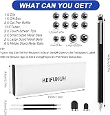 KEIFUKUH Fidget Gel Pen 13-Tube Multi Shape Writing Gadget Gift view 7