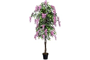SAFEPLUS 6ft Ficus Artificial Fake Trees for Indoor or Outdoor