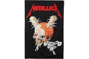 Metallica Poster Damage Inc Band Logo Official Textile Flag 70Cm X 106Cm